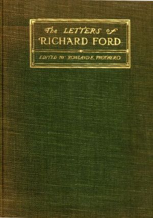 [Gutenberg 60992] • The letters of Richard Ford, 1797-1858